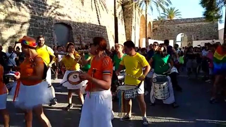 Manifestación en Palma para reivindicar los derechos de las personas LGTBI