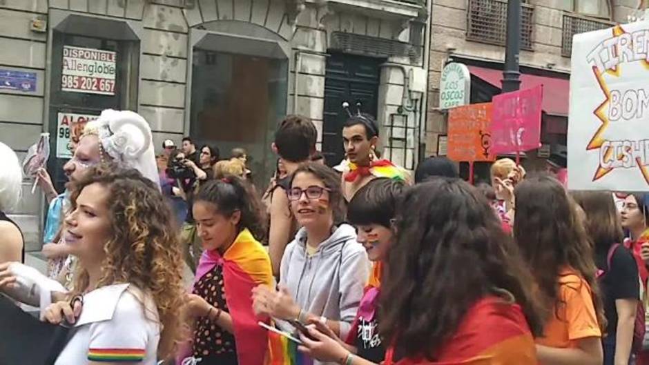 Oviedo acoge la manifestación asturiana del 'Orgullo crítico'