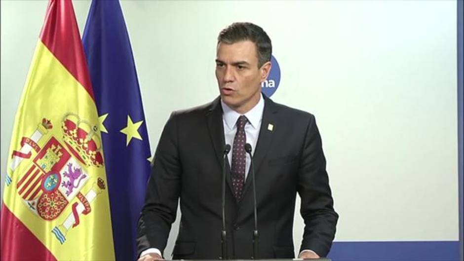 Sánchez, sobre el reparto de cargos en la UE: "España ha vuelto"