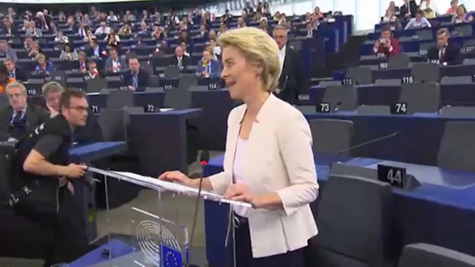 Von der Leyen, primera mujer en presidir la Comisión Europea