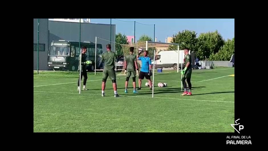 Sidnei y Camarasa, ausencias en el entrenamiento del Betis en Portimao