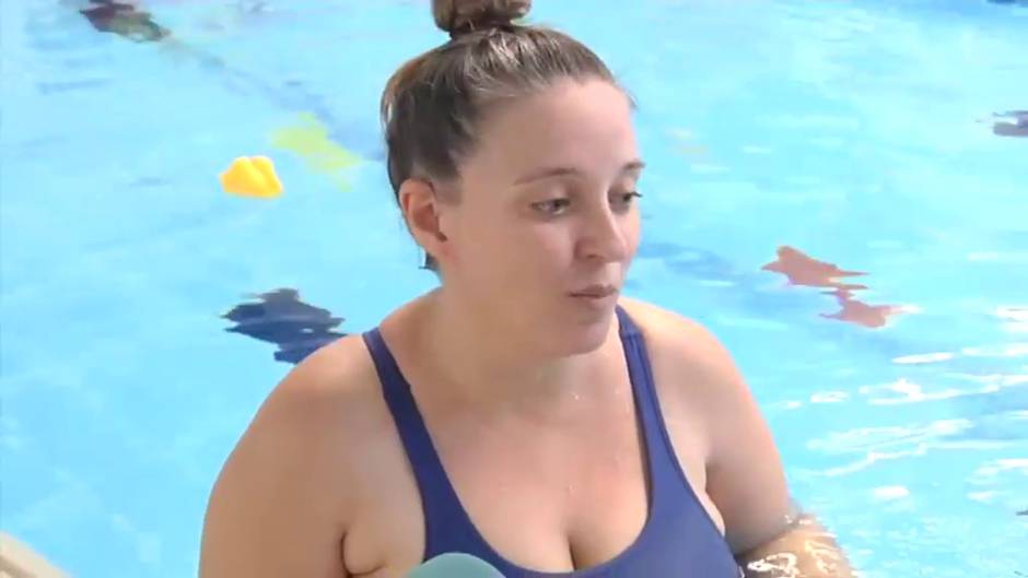 Clases de natación para bebés para evitar ahogamientos