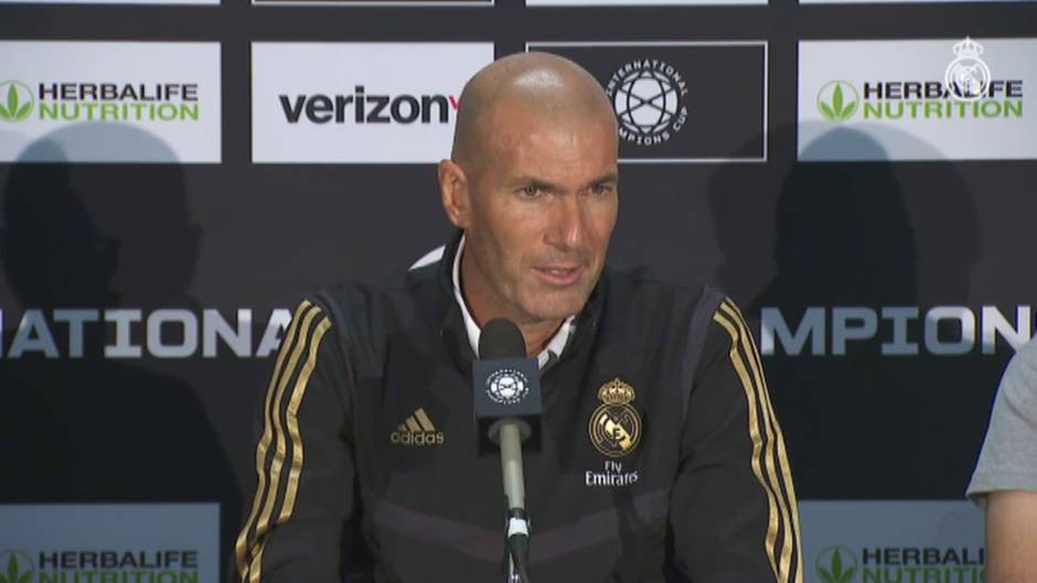 Zidane: "Estamos todos tocados por Marco"