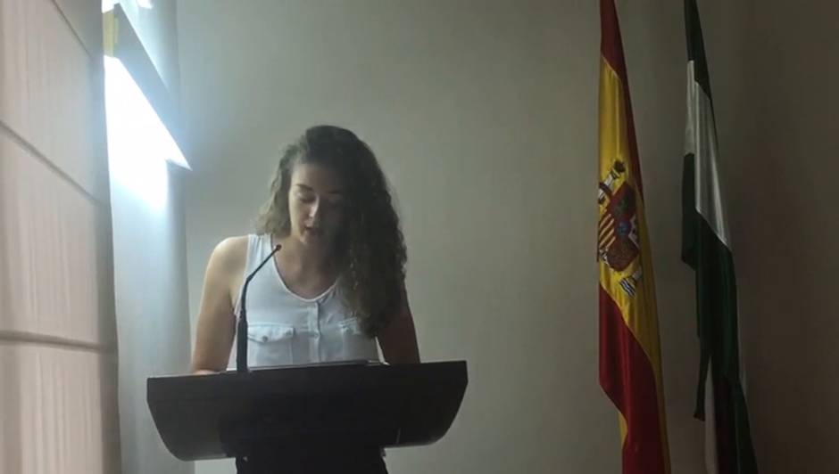 Discurso de la alumna Marta Seijo en los Premios Extraordinarios de Bachillerato de Cádiz 2018-2019