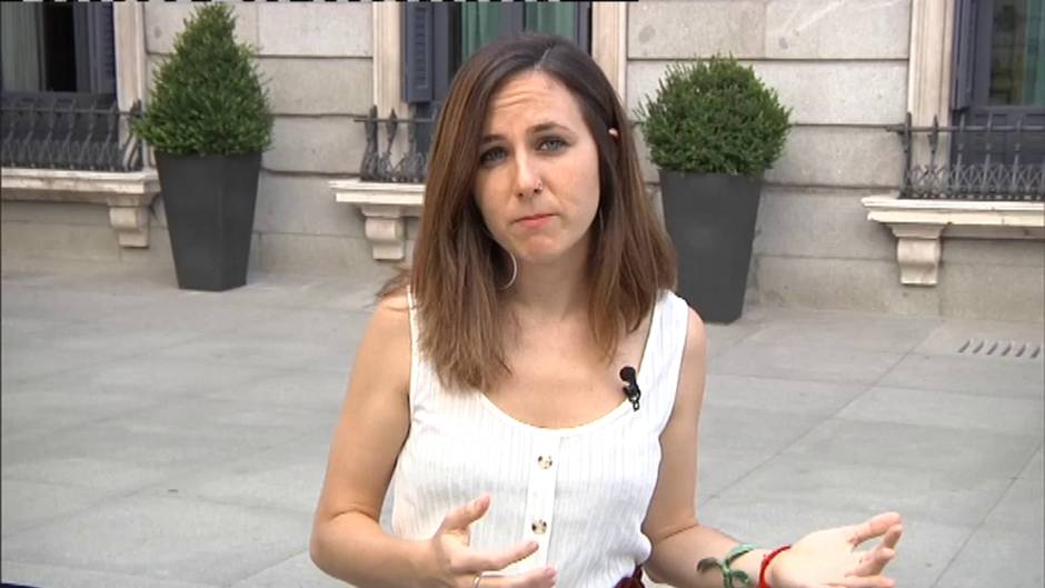 Ione Belarra: "Nosotros nunca exigimos cinco ministerios, el PSOE está llevando a cabo un juego de trileros"