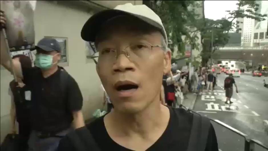 Los profesores de Hong Kong se unen a las protestas contra el Ejecutivo