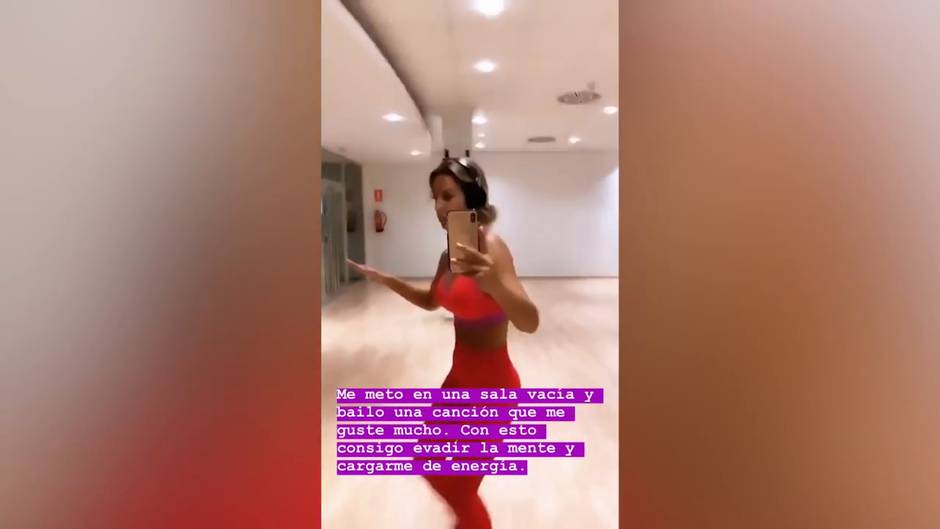 Tamara Gorro cuenta en Instagram su rutina deportista