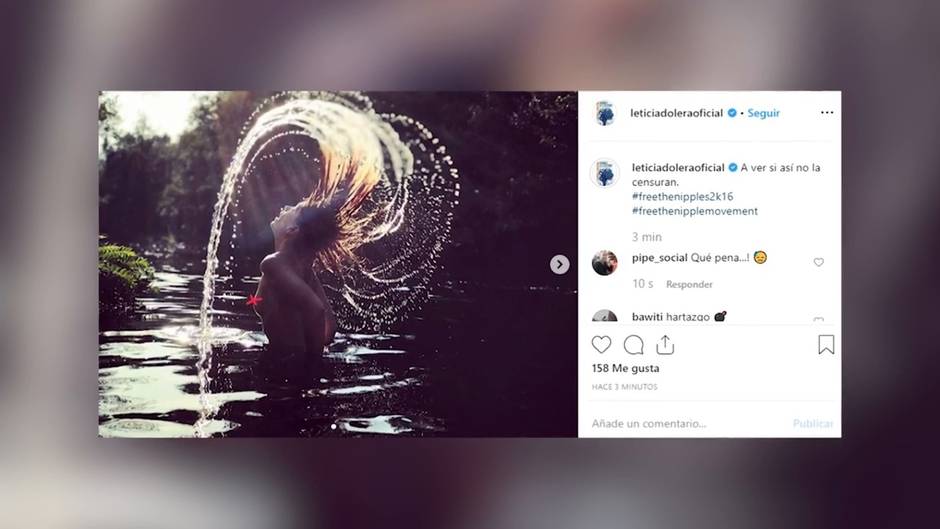 Leticia Dolera es censurada en Instagram