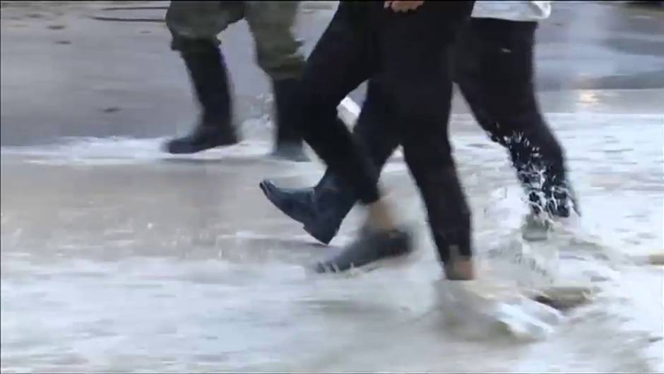 La tormenta de granizo sorprende a los vecinos de Borox (Toledo)