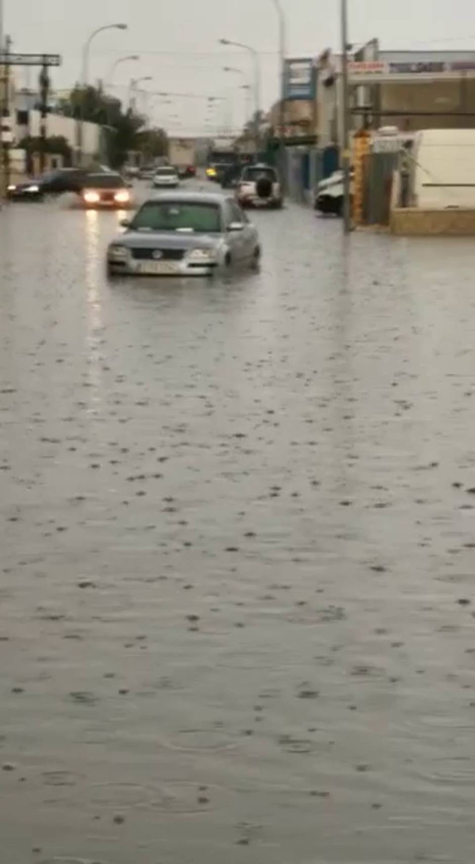 Lluvias torrenciales en La Carlota (Córdoba)