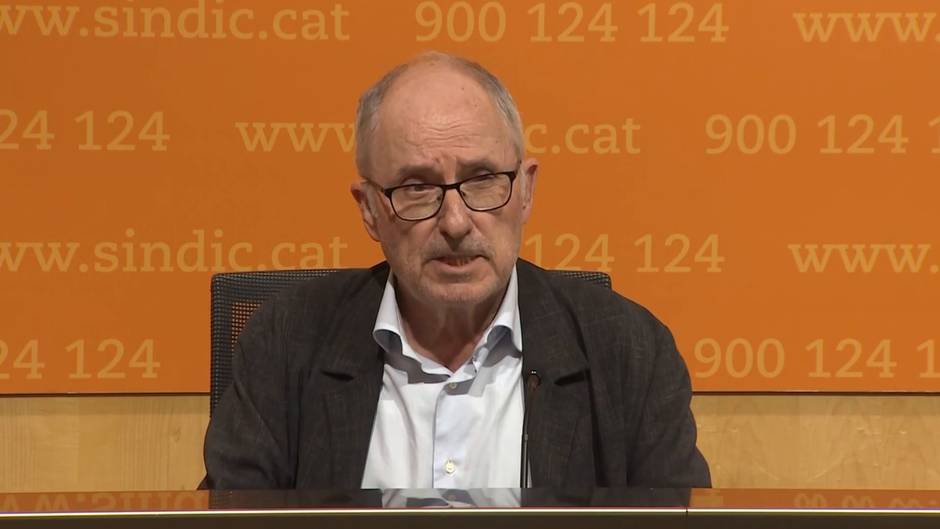 El Síndic responde a Cs sobre el 3%: "Hoy mismo pediré a Torrent comparecer en el Parlament"
