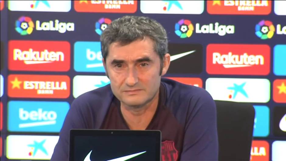 Ernesto Valverde está cansado del 'culebrón Neymar'