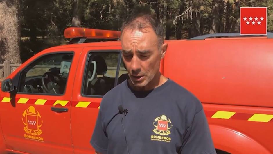 Bomberos peinan las dehesas de Cercedilla en busca de Blanca Fdez. Ochoa