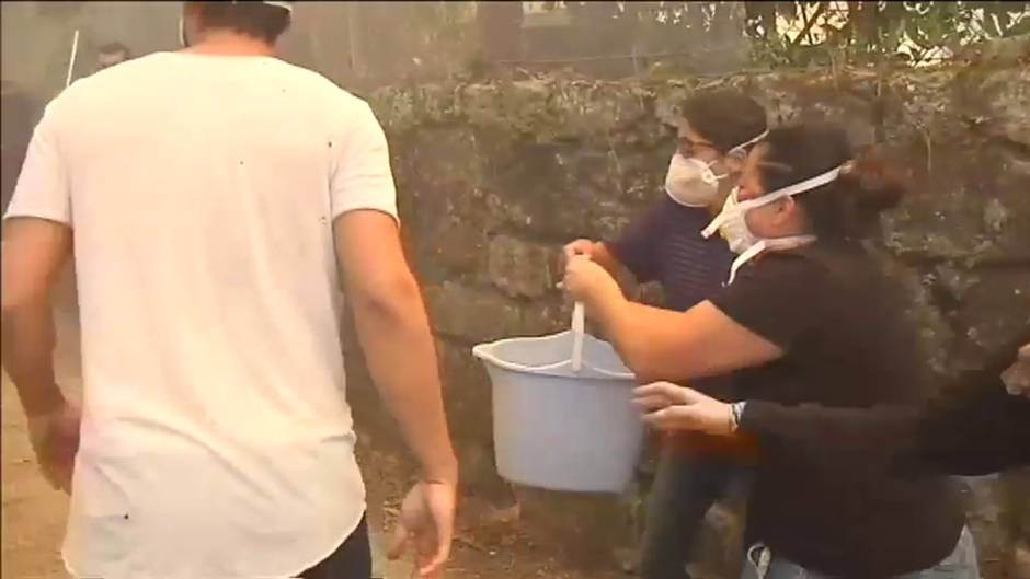 El incendio de Porto do Son en A Coruña ya ha arrasado 68 hectáreas