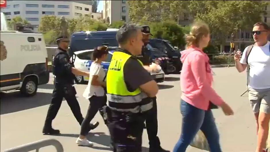 Redada contra carteristas en Barcelona