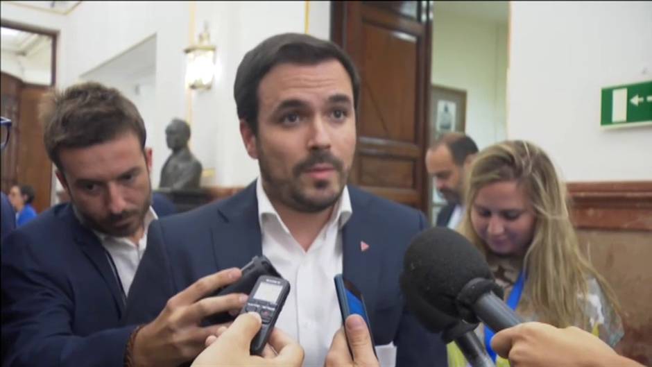 Garzón: "El PSOE no quiere negociar con Unidas Podemos"