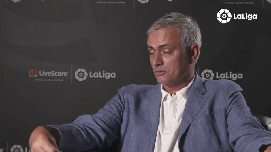 Mourinho disfruta por primera vez como aficionado de LaLiga