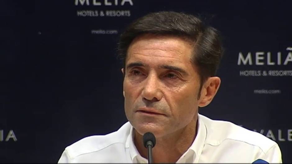 Marcelino explica por qué le han destituido como entrenador del Valencia CF