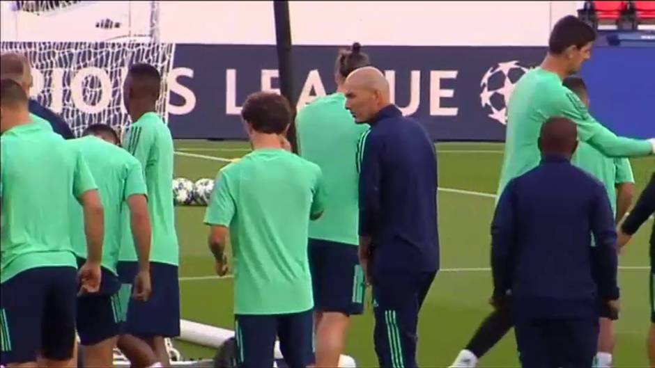 El Real Madrid ultíma sus preparación para el duelo contra el PSG en Champions