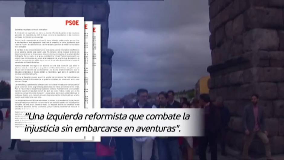 Sánchez anima a la militancia con una carta, a dos días de que empiece la precampaña electoral