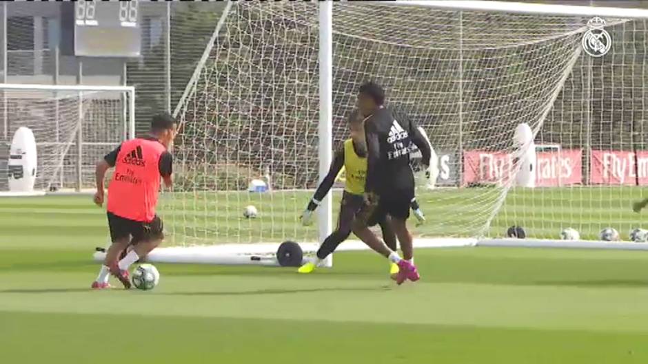 El Real Madrid ya prepara el partido contra el Osasuna