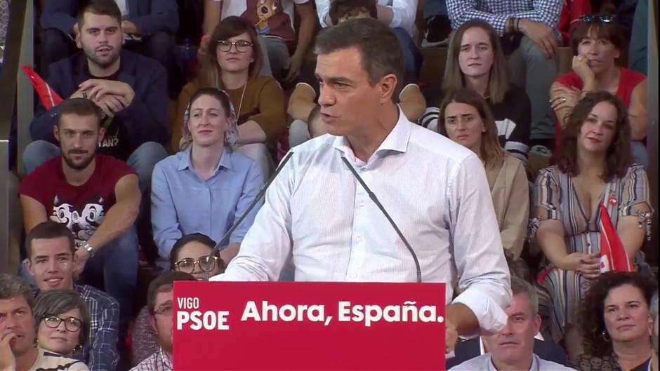 Pedro Sánchez avisa a Rivera de que no pide su apoyo