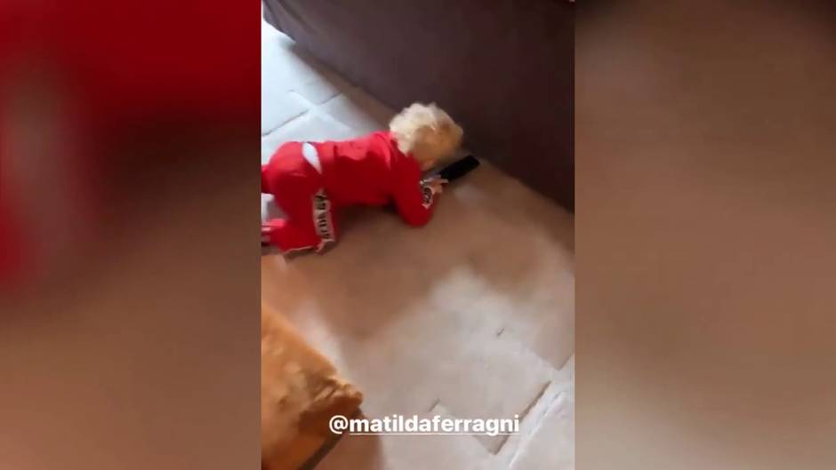 Chiara Ferragni se divierte con su hijo