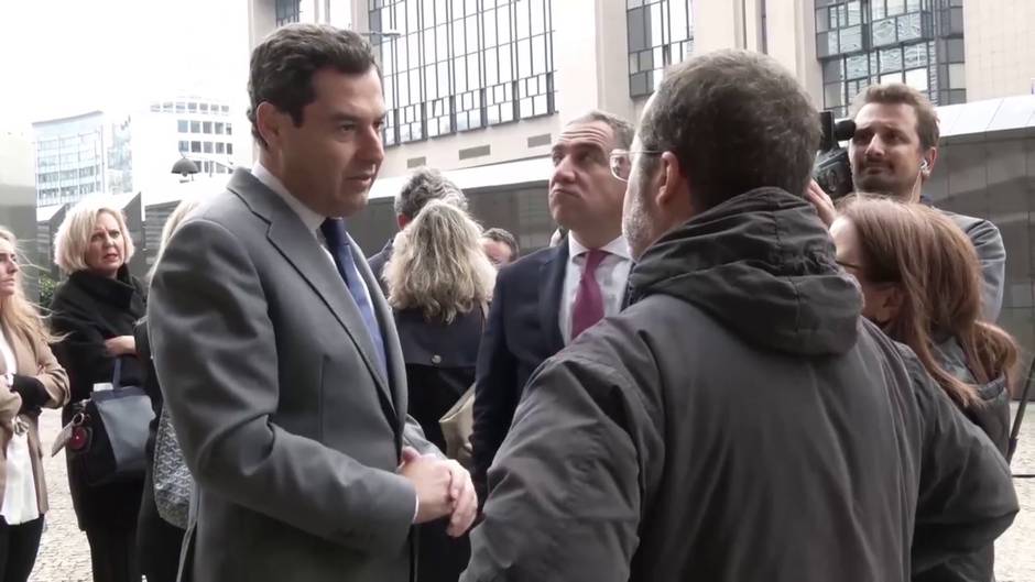 Juanma Moreno reivindica en Bruselas una PAC "simplificada"