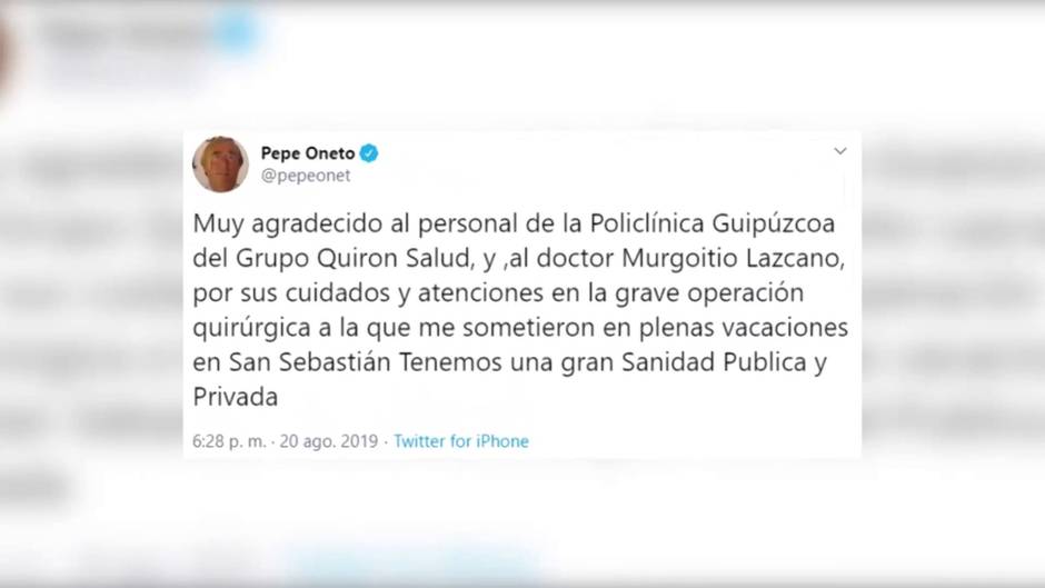 Muere el periodista Pepe Oneto a los 77 años