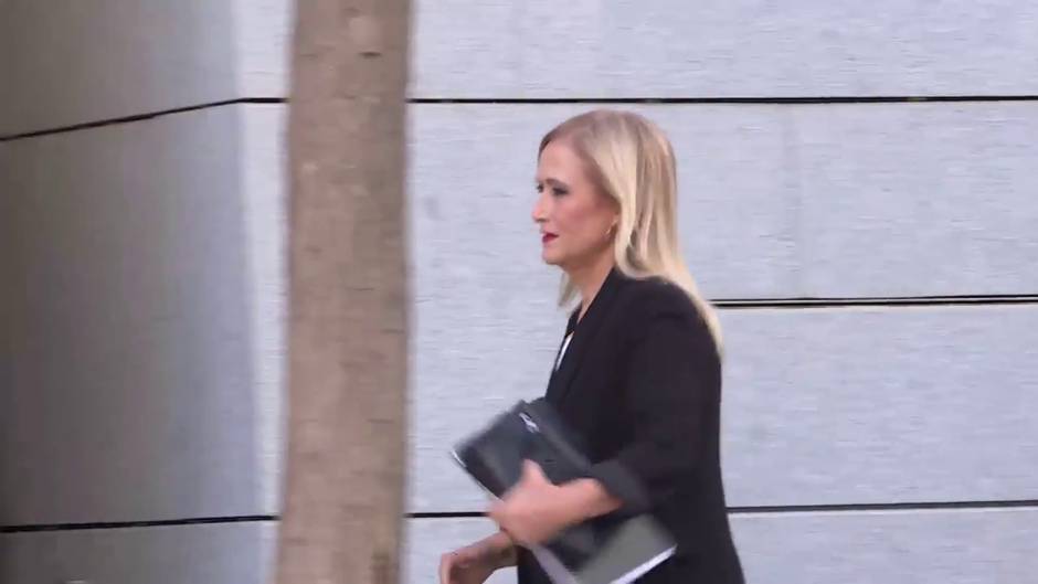 Cristina Cifuentes llega a la Audiencia Nacional