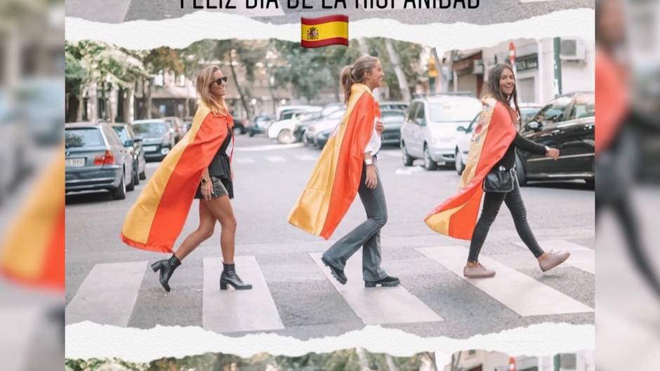 Ana Obregón y las Influencers muestran su orgullo español