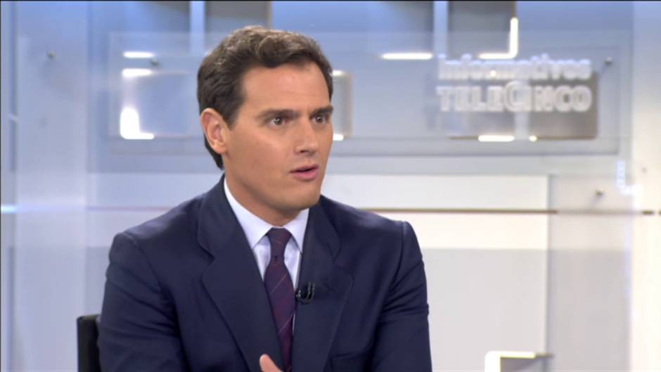 Rivera sobre los altercados en Cataluña: "Es una insurrección liderada por el presidente de la Generalitat"