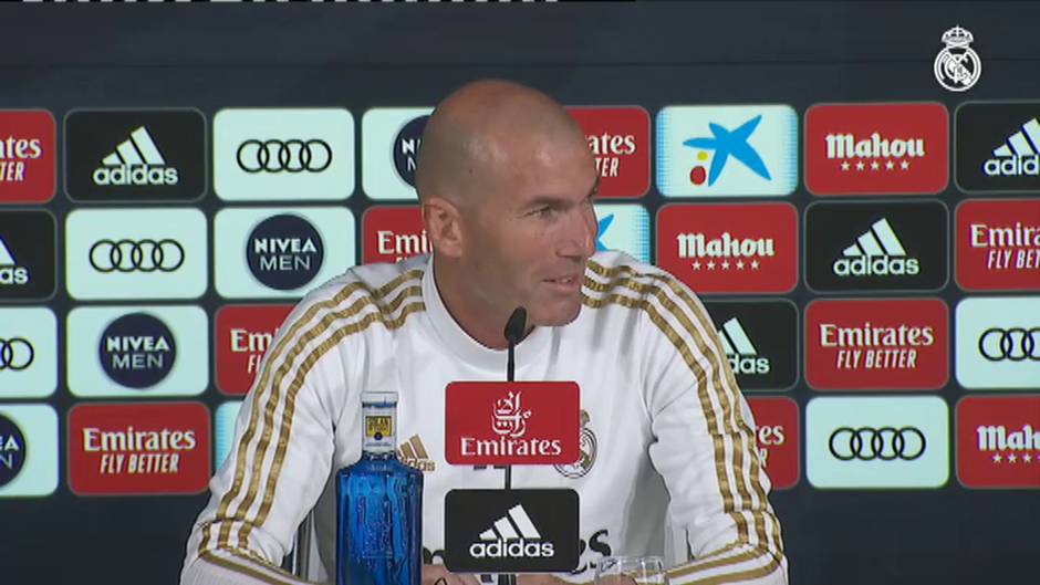 Zidane, sobre el clásico: "Estaremos preparados para jugar en la fecha que nos digan"