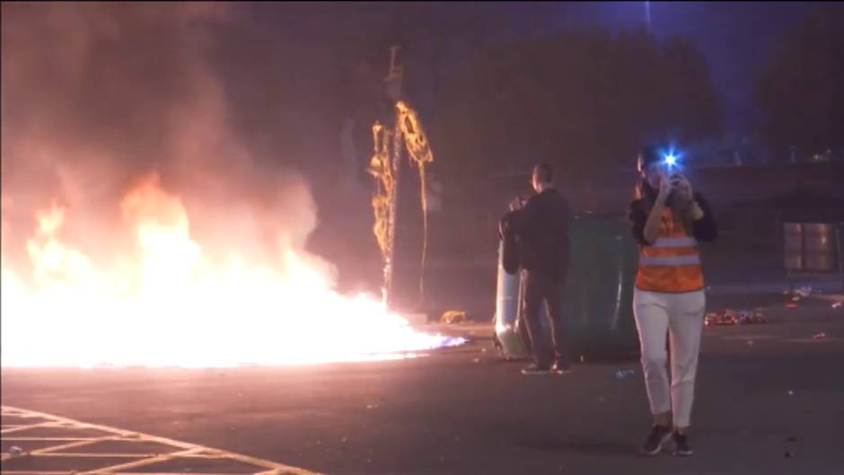 Viernes negro por la violencia de radicales independentistas en Barcelona