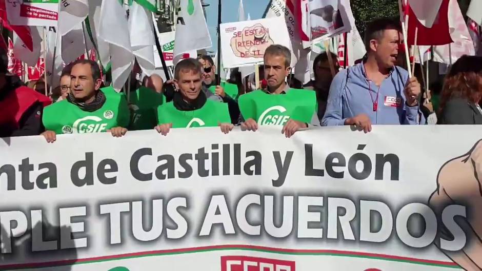 Empleados públicos reclaman a la Junta de CyL la jornada de 35 horas