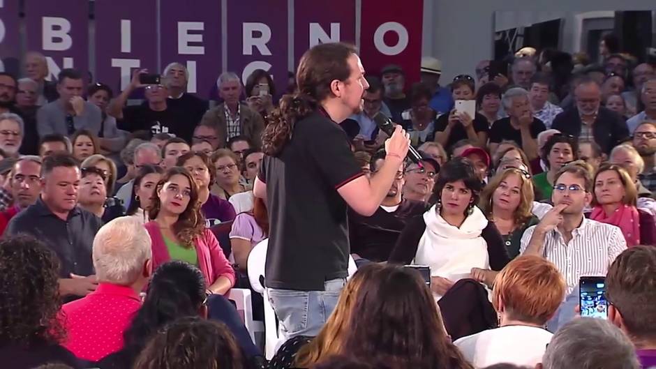 Iglesias: Sánchez quiere pactar con PP para aplicar recortes