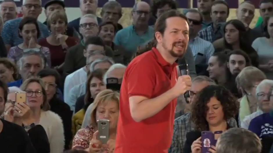 Iglesias acusa a Marlaska de "decir ayer la parida de la campaña"