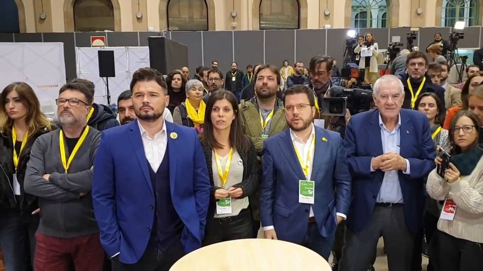 ERC sigue los sondeos en la Estació del Nord