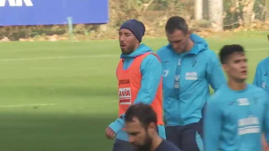 El Eibar se prepara para el partido contra el Getafe