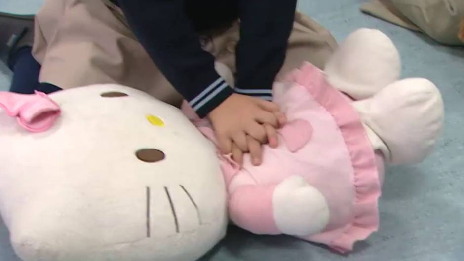 Niños de cuatro años aprenden cantando la reanimación cardiopulmonar