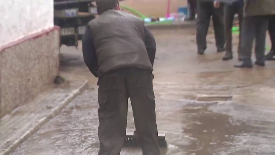 Graves inundaciones en la provincia de Huelva