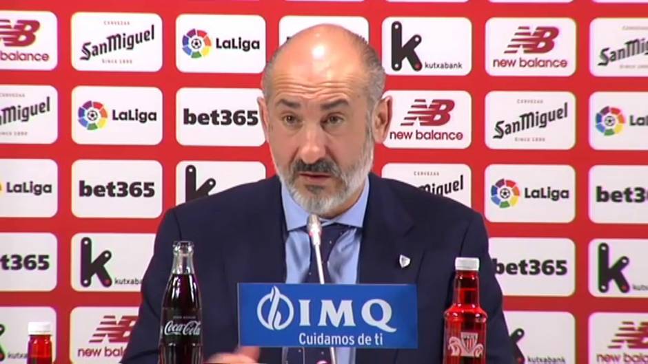 Elizegi confiesa las discrepancias del Athletic con algunas organizaciones del fútbol