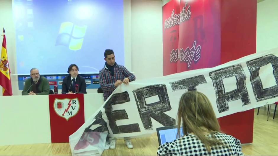 El Rayo Vallecano considera una "atrocidad" el castigo de la RFEF