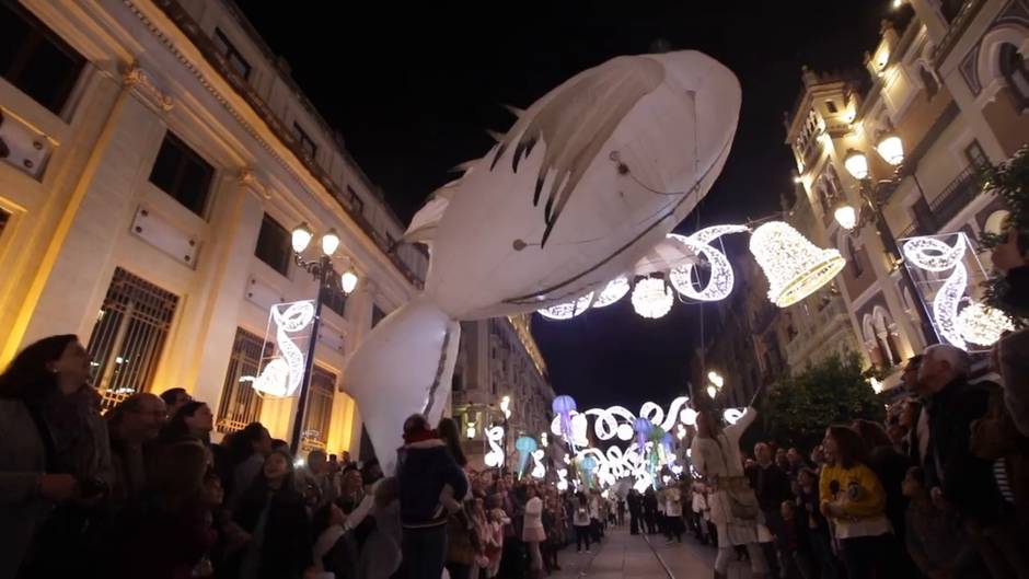 Pasacalles de Navidad del Acuario de Sevilla