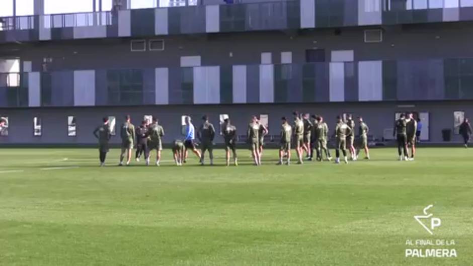 El último entrenamiento del año 2019 para el Real Betis