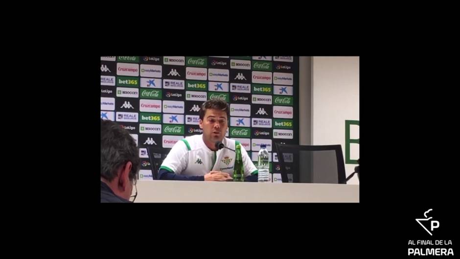 Rubi repasa cómo ha sido la Navidad en el Betis, con el acto de Joaquín y la ilusionante llegada de Aleñá