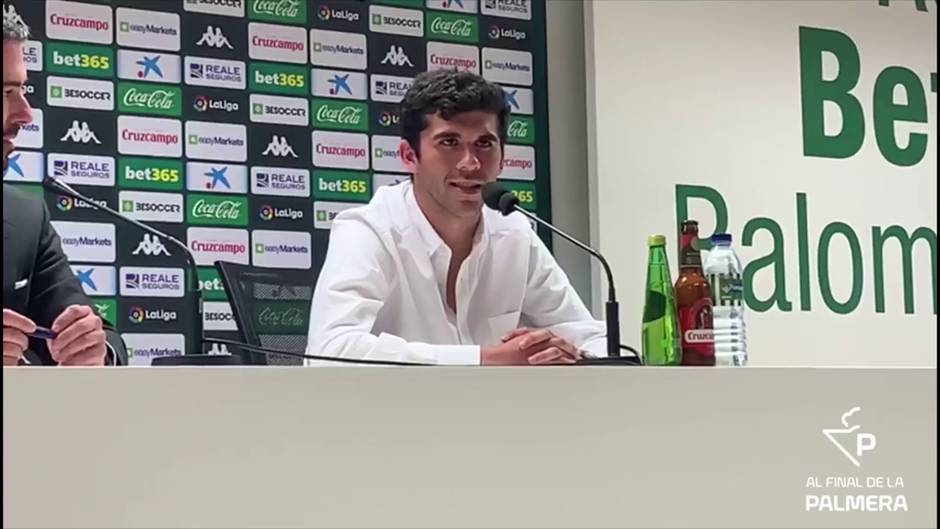 Carles Aleñá valora por qué eligió el Real Betis