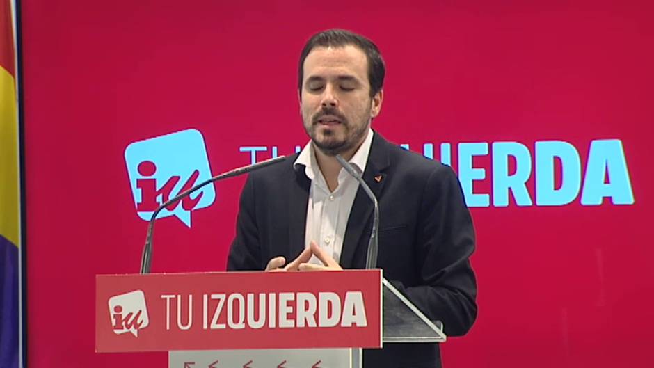 Garzón advierte de que la derecha tratará de "hacer descarrilar" el Gobierno progresista "por todos los medios"