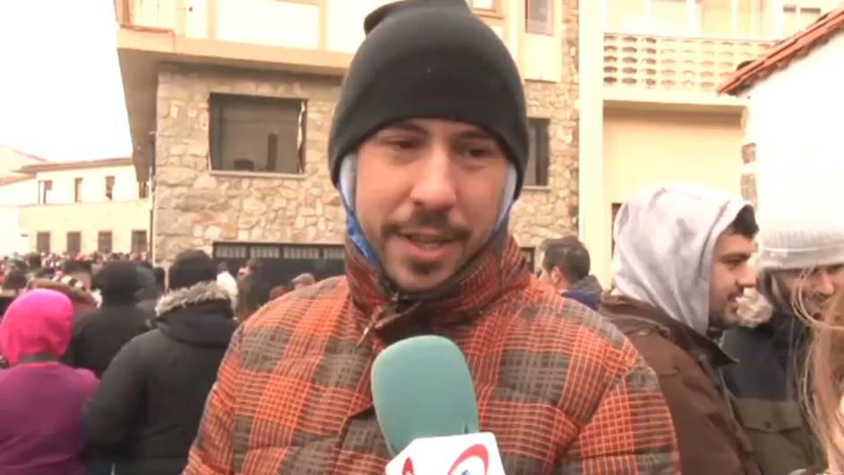 Todo preparado en el Piornal para celebrar el 'Jarramplas'