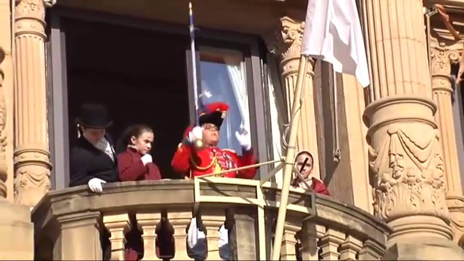 San Sebastián celebra su tradicional "Tamborrada"